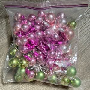 Vintage Glass Stick Ornaments